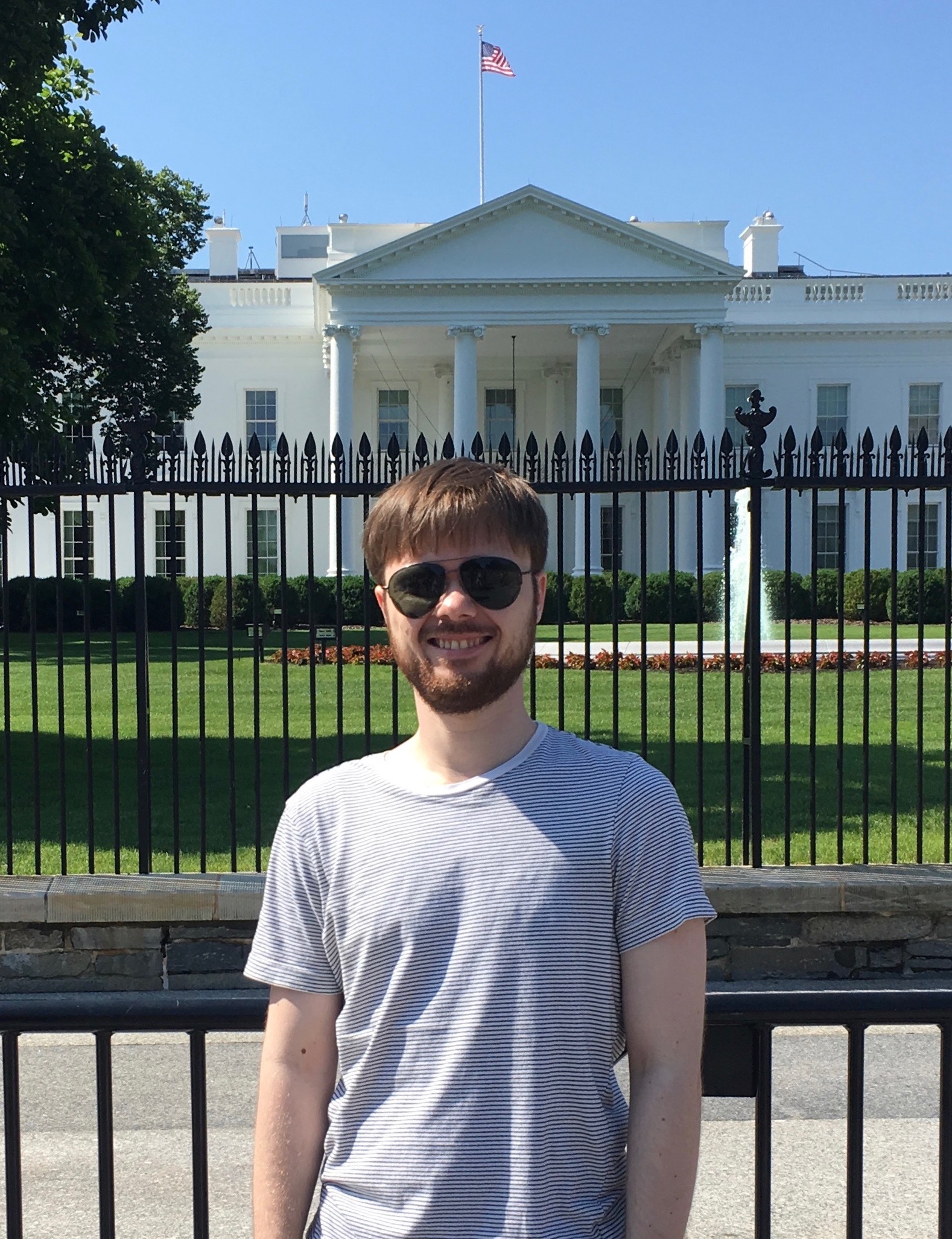 Me at the Whitehouse, USA